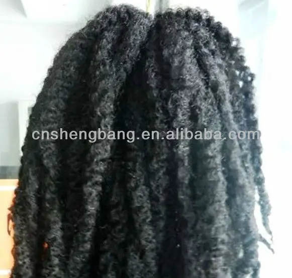 
Ultra Braid Kinky Twist Hair Twist easliy without hurting fingers Anti-Tangel fiber 110g mixed color 