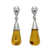 ER73 Gemstone Silver Jewelry Earrings