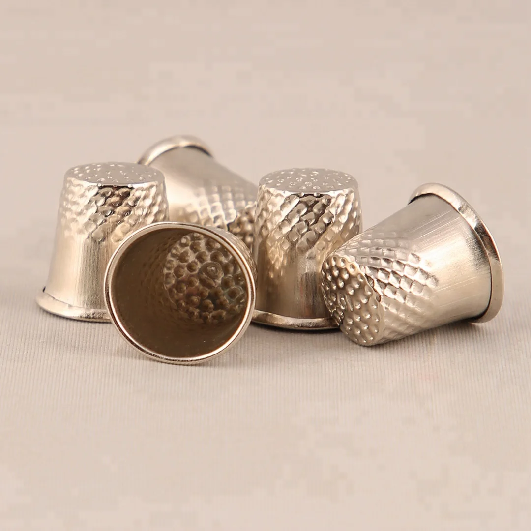 

FL111 Sewing Tools Silver Metal Sewing Thimble
