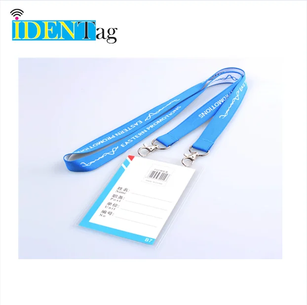 Rfid Nfc Chip Lanyard Type Rfid Tag Lanyard Card With Lanyard For Event ...