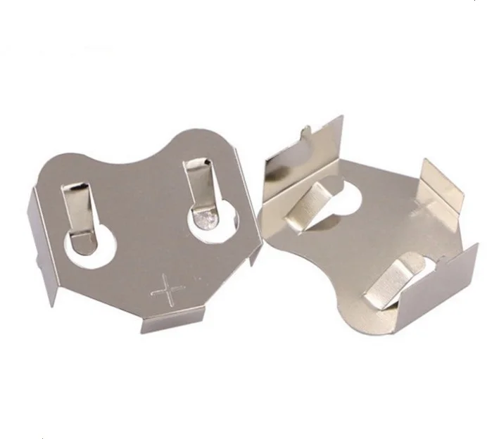3v Cr2477 Metal Battery Holder And Negative Contact For Pcb Buy