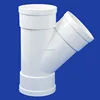china low price products underground large pvc drainage pipes GB standard y tee