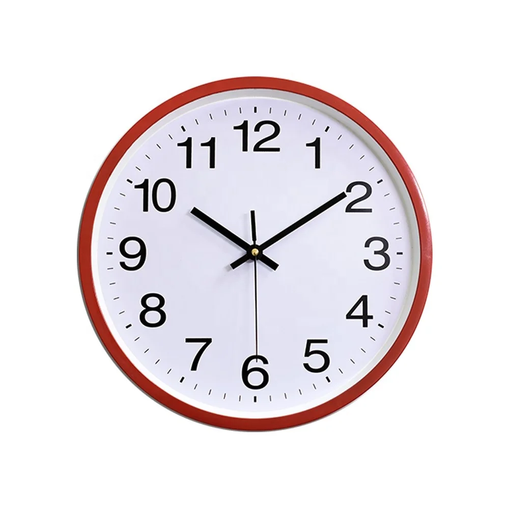 

Promotion gift simple design clock themes, Customized