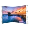 Portable Advertising Trade Show Pop Up Display Backdrop Wall With Banner Stretch Aluminum Frame