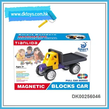 magnetic blocks car