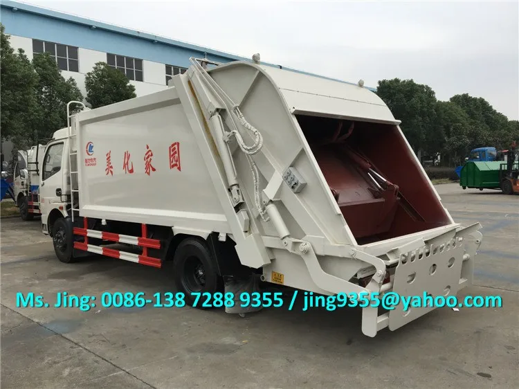 New Garbage Truck 6 Ton Capacity Waste Compactor Trucks For Sale In Venezuela Buy 6 Ton