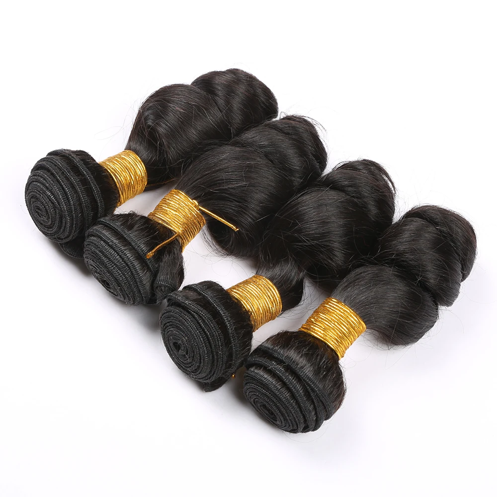 

Loose Wave 100 Brazilian Human Remy Hair Double Drawn