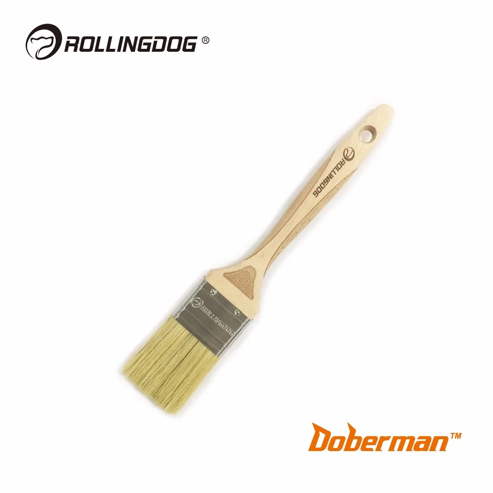 7.5 inch short stubby paint brushes