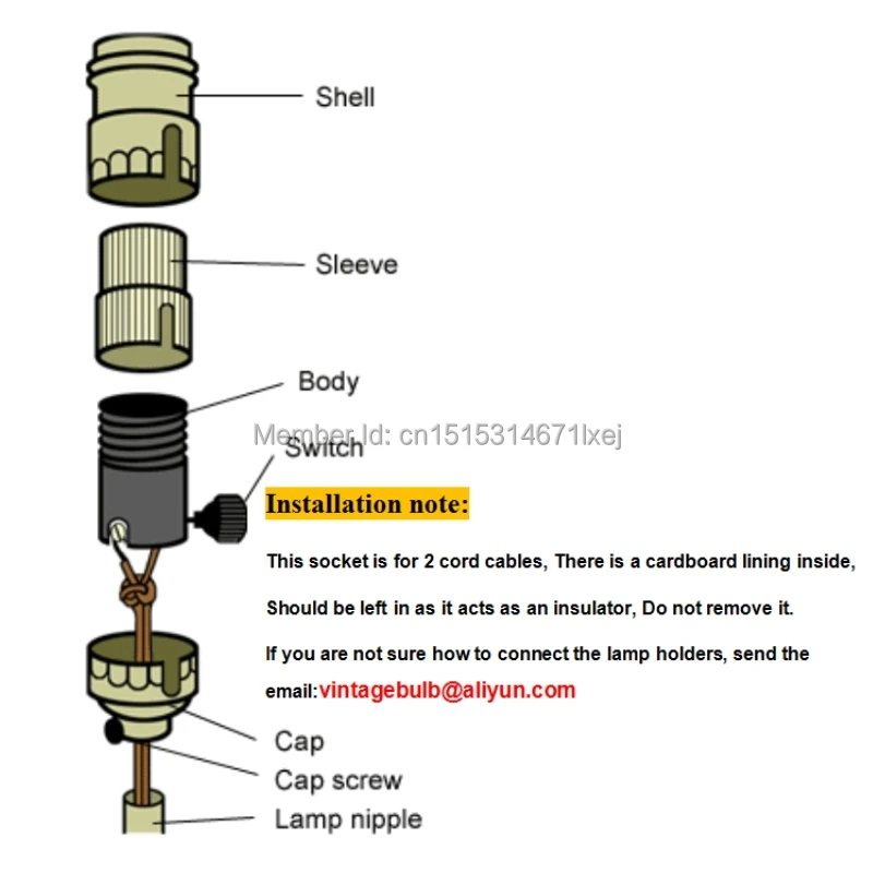 Diagram For Wiring A Light Bulb Socket Lamp Expert Lamp Socket Diagram Wiring Expert For A Light Bulb
