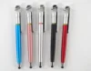 4 in 1 Colorful Neon Soft Rubber Coated Highlighter Stylus Pen Phone Holder Touch Screen Ballpoint Ball Pen With LOGO