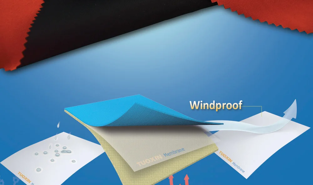 Hotsale Gore Tex Fabric Waterproof Breathable Windproof Imitated Gore