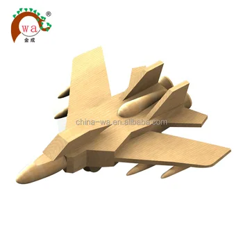 wood toy airplane