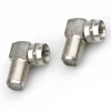 Right Angle Jack Plug Connector Mono 6.3mm Pancake 1/4 inch Plug