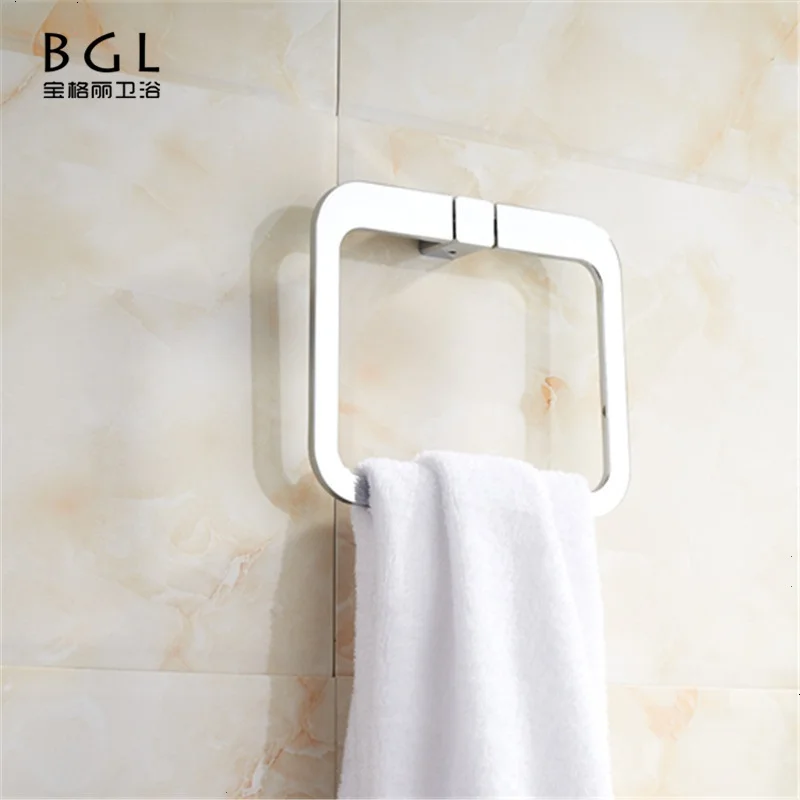 
Bathroom Accessories High -End Towel Ring 20832 Wall Mounted Zinc Alloy Chrome Towel Ring 