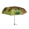 21Inch 8 Panels 3 Folding Umbrella Manufacturers Usa Manual Open Chrysanthemum Print Foldable Umbrella