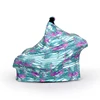 Hot Selling Car Seat Covers Pink Flamingo In Tropical Forest Printed Multi-use Nursing Covers Cute Infant Baby Things