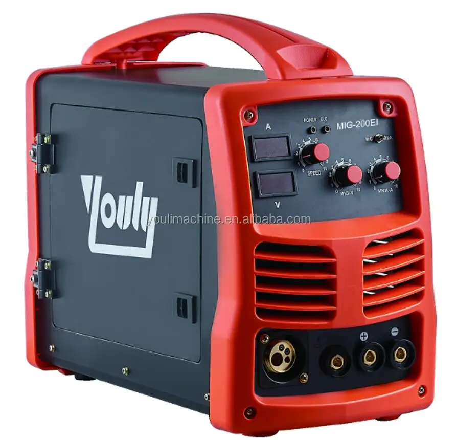 Inverter Igbt Mig180a Welding Machine European Type Connector Mig Welders Buy Inverter Mig