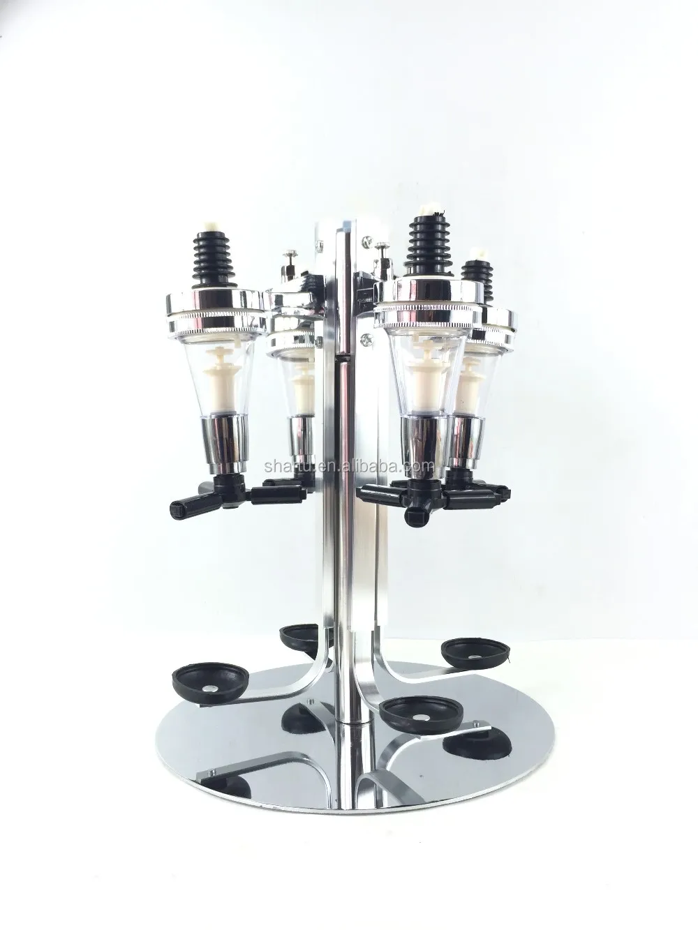 4 Bottles Bar Caddy Liquor Dispenser Bar Bulter Buy Bar Bulter,Bar