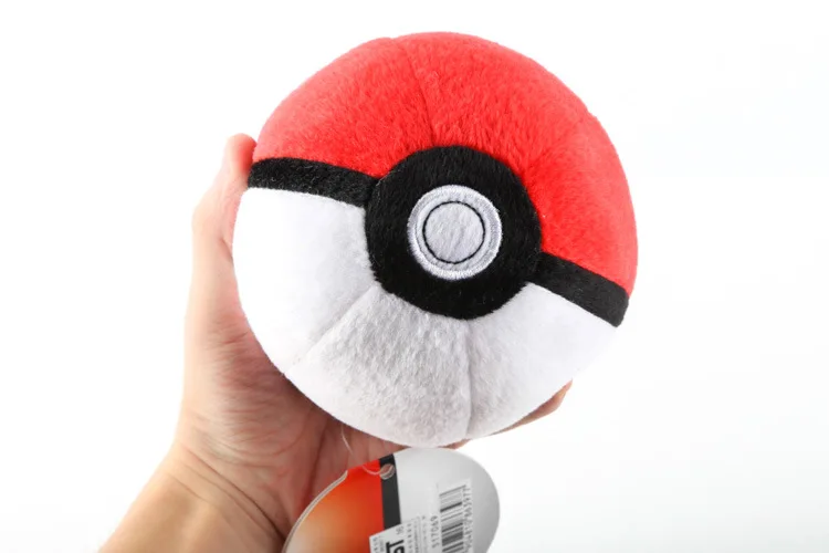 pokeball plush pillow