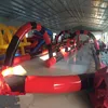 Hot sale go kart track inflatable track inflatable race track