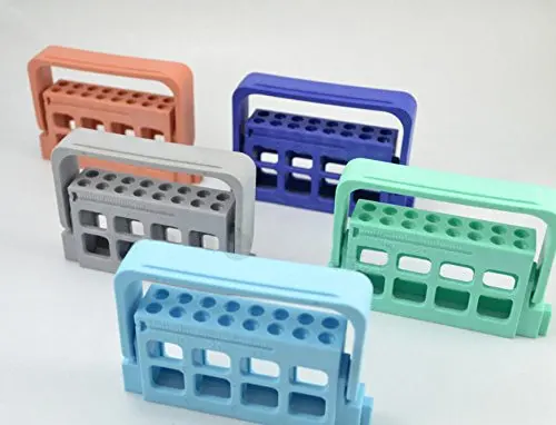 5pcs 16 Holes Dental Endo Dispenser Endodontic Files Drill Stand Holder Autoclavable New