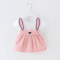 

2019 hot sale children boutique dress baby girl summer dresses