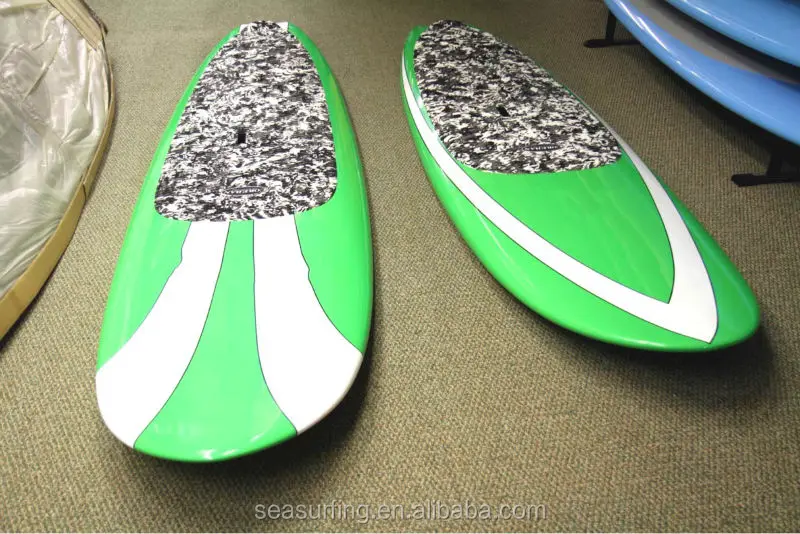 
green color strip design kiteboarding kitesurfing kite with camo pad sup board 