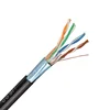 lan ethernet network shielded cabo cat5 23awg utp 305m carton price fluk certifier fire resistant cat5e pe insulation outdoor