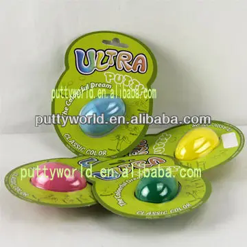 Christmas gift glow in the dark putty in suprice egg,ultra putty toys for kids