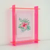 Custom Colored Floating Small Acrylic Photo Box Frame Perspex 3D Frame