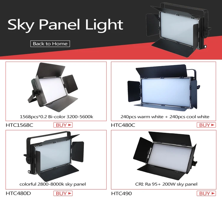 Bi-Color Studio Professional Effect Light 300W panel sky light