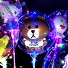 Hight quality printed led bobo balloon for Christmas and New Year