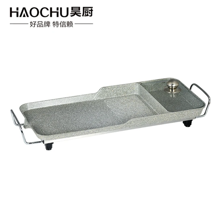 
OEM Cookware Barbecue pan and Chicken Multifunction Electric Grill 