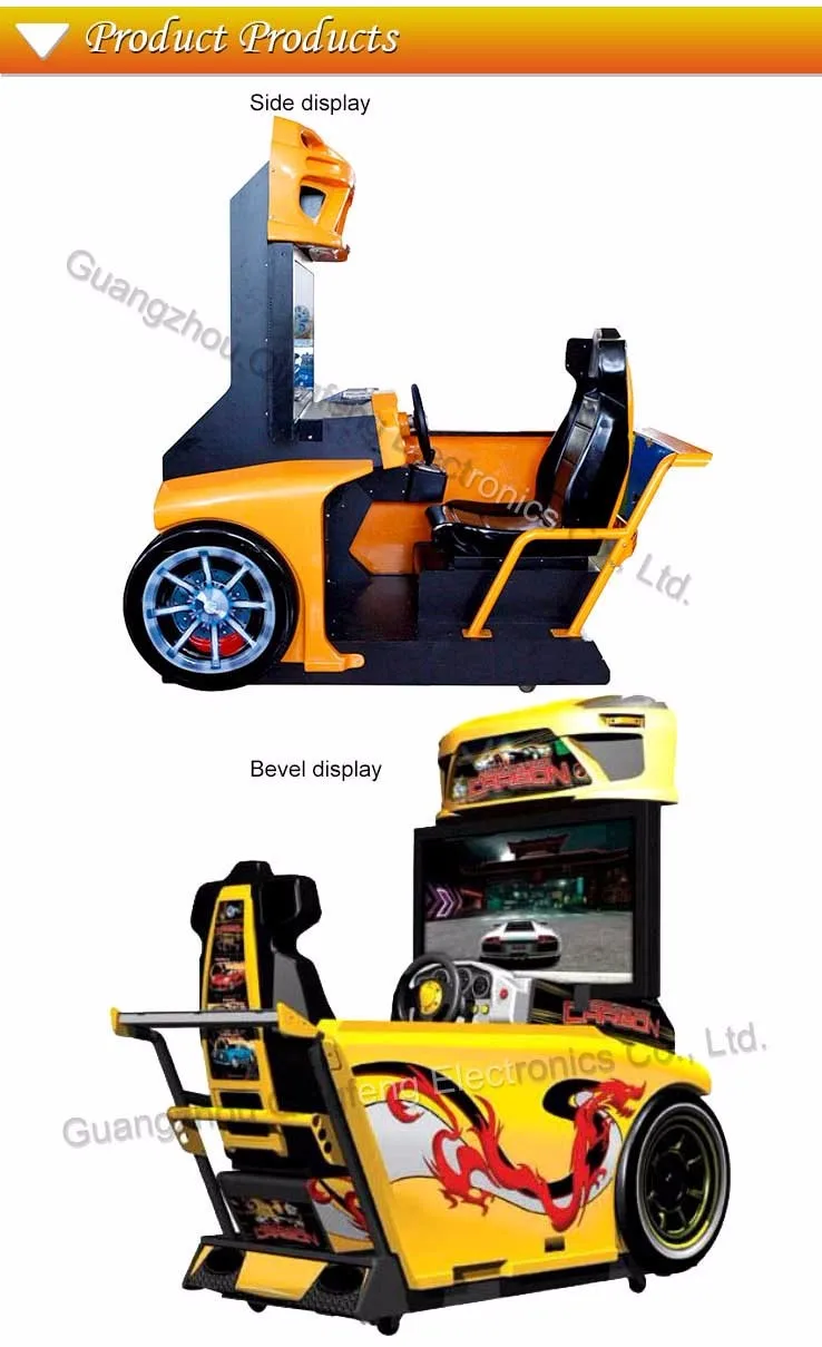 Philippines very amazing race car simulator arcade game machine supplier