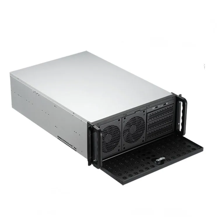 4U industrial computer case,  galvanized sheet case, large data storage case