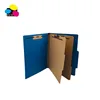 FSC Top-Tab Pressboard Classification Folders In Letter Size For Dark Blue