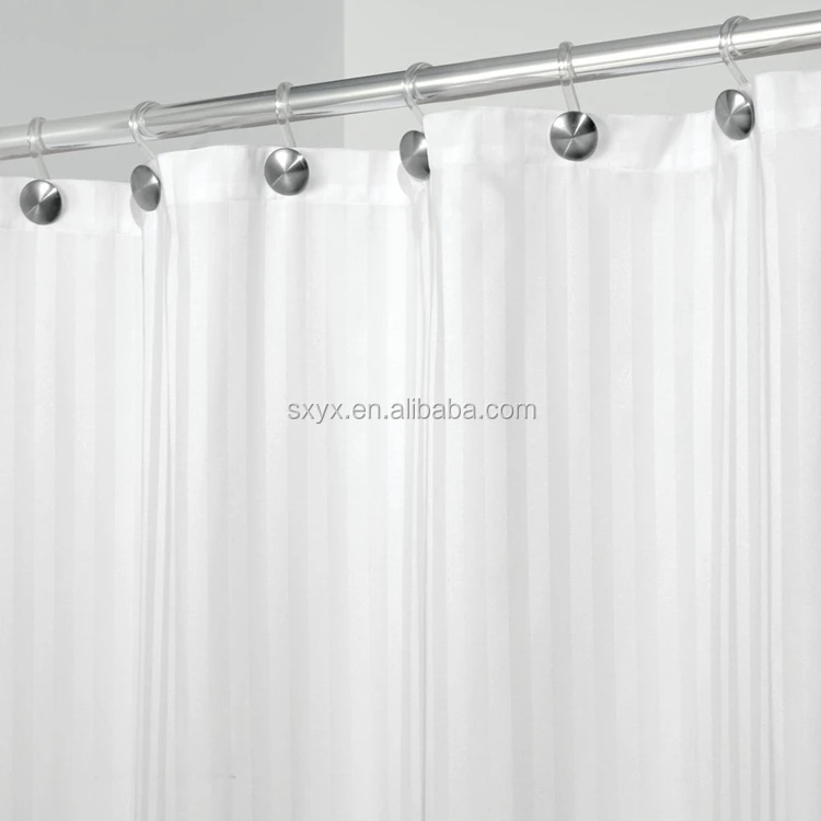 Mikrofaser Satin Streifen Stoff Duschvorhang Liner Wasserdicht Hotel ... Mikrofaser Satin Streifen Stoff Duschvorhang Liner Wasserdicht Hotel ...