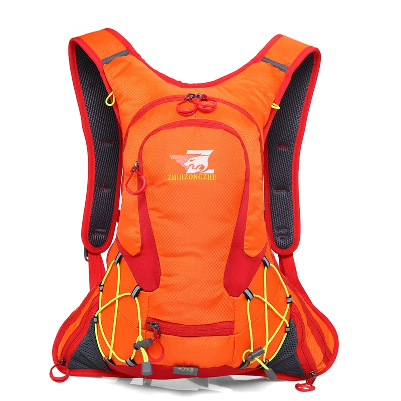 Orange Collapsible Polyester Water Sport Back Packs Bike Motorcycle