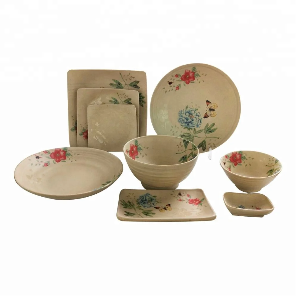 Anese Style Bowl Plate Dish 9 Pcs High Quality Matt Melamine Anese Style Bowl Plate Dish 9 Pcs High Quality Matt Melamine Dinner Set Whole