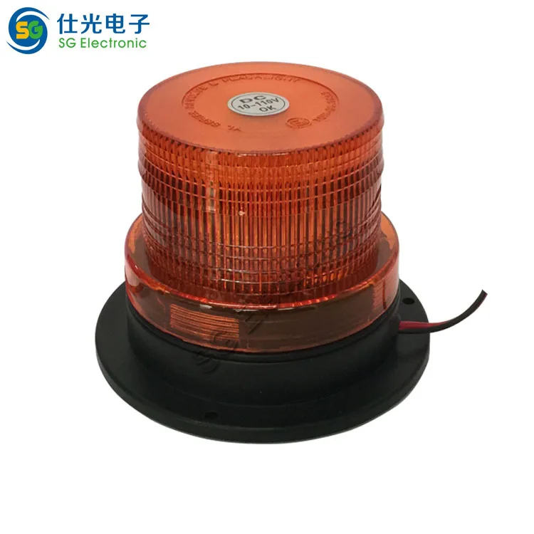 amber led strobe light DC 10v 12v 24v 48v 60v 72v 80v 110v warning light for forklift