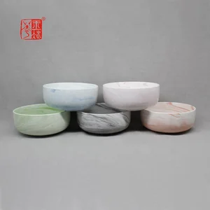 Image of Ceramic soup bowl wholesale marble bowl ceramic salad bowl