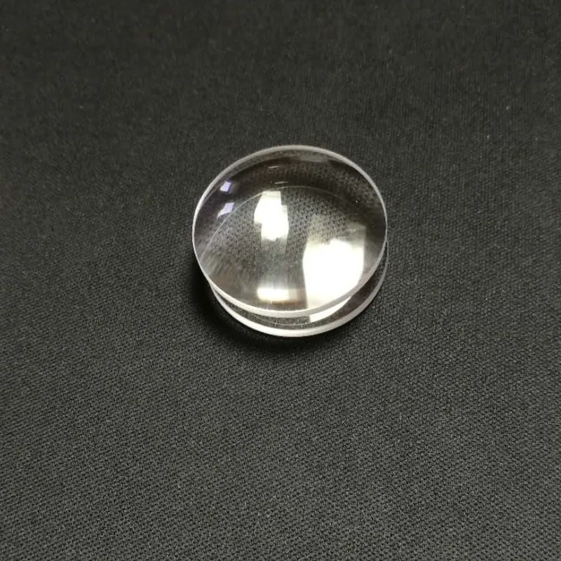 K9 Glass 45mm Round Spherecial Magnifying Glass Convex Lens Biconvex ...