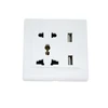 Best selling Universal wall socket for UK USA AUS EU wall socket brand receptacle multi usb wall socket