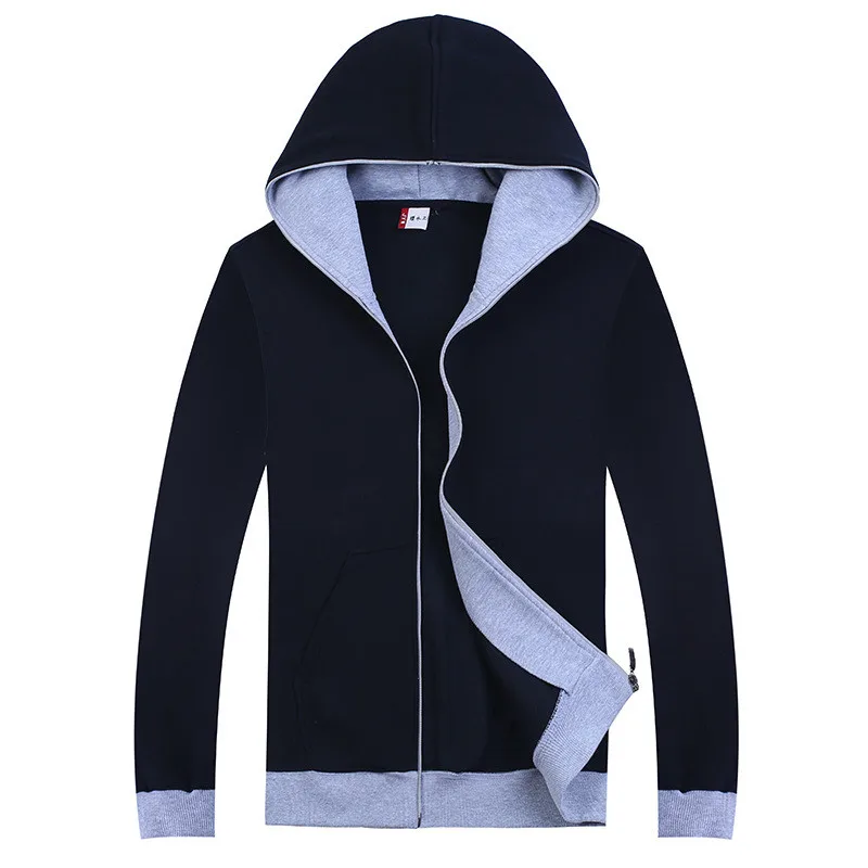 full zip hoodie over face plain