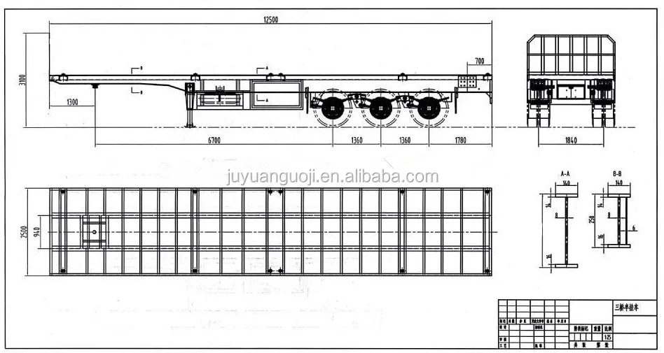 2017-new-ladder-3-axle-flatbed-container-30-60tons-20ft-40ft-truck-and