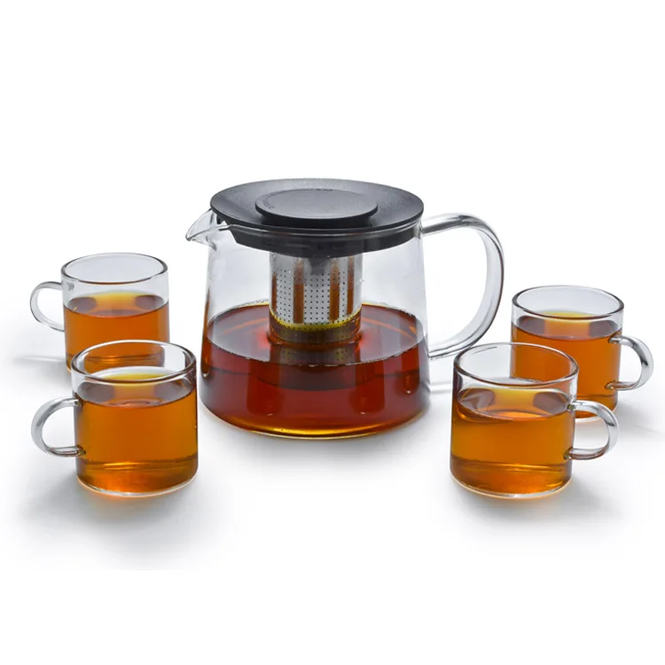 1500ml Multifunction Handmade Borosilicate Glass Pitcher Glass Coffee ...