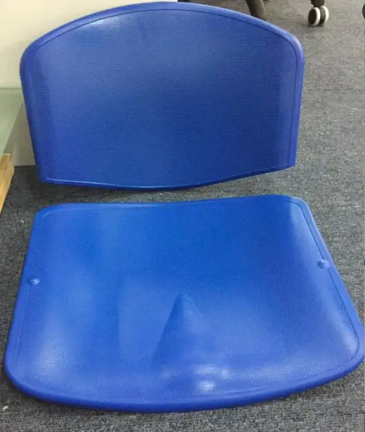 
Low price plastic students chair parts for optional color and writing board 