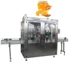 automatic honey filling honey bottle filling line machinery honey capping and sealing labeling machine