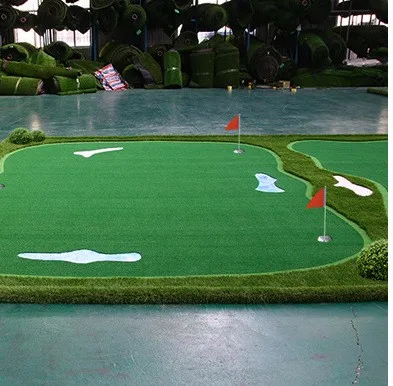 2017 Hot selling customized size Mini Golf Green golf putting green mat