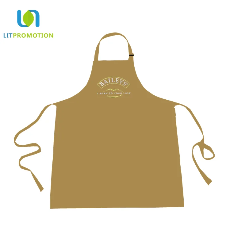 High Quality Custom Logo Or Embroidery Cotton Long Cobbler Work Apron